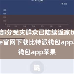 部分受灾群众已陆续返家bitpie官网下载比特派钱包app苹果